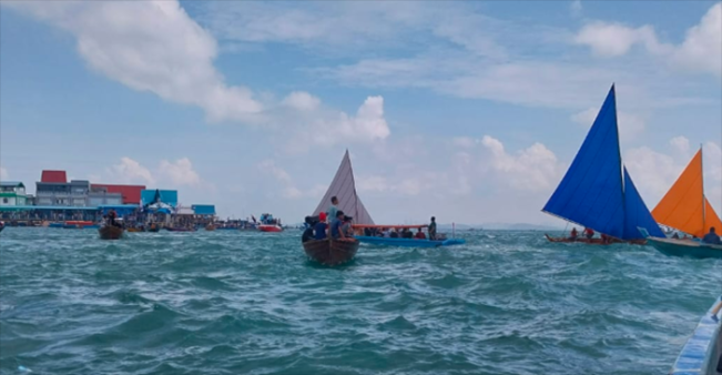 Tradisi lomba Sampan Layar dari Batam sudah ada sejak 1965/Foto:  dispora.batam.go.id